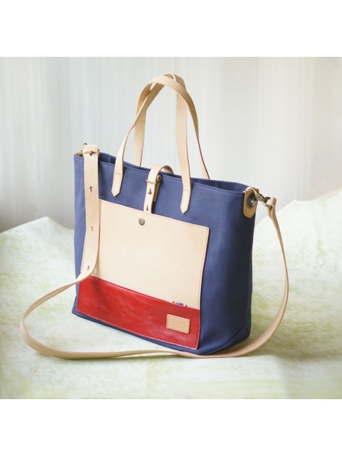 美系兩用斜揹/手提托特包