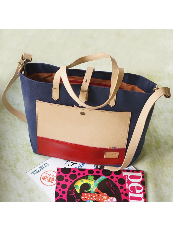 美系兩用斜揹/手提托特包